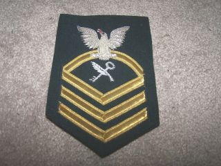 Wwii Era Us Navy,  Chief Petty Officer,  Ship 