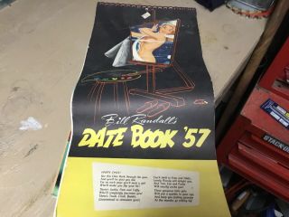 1957 Bill Randall Calendar