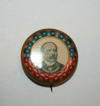 1904 Alton Parker Vs.  Roosevelt President Campaign Button Political Pinback Pin