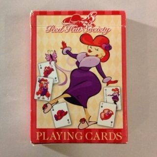 Bicycle Red Hat Society Playing Cards Deck Game