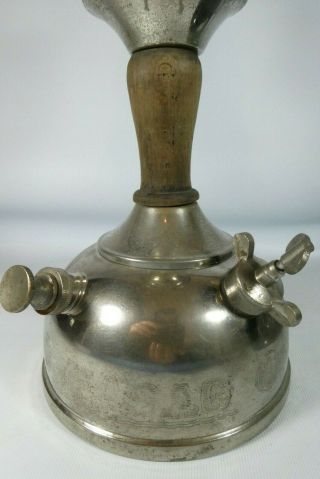 Old Vintage HASAG NO 46 Paraffin Lantern Kerosene Table Lamp.  Radius Aida Primus 2