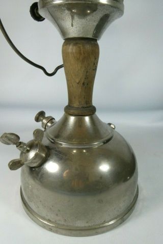 Old Vintage HASAG NO 46 Paraffin Lantern Kerosene Table Lamp.  Radius Aida Primus 3