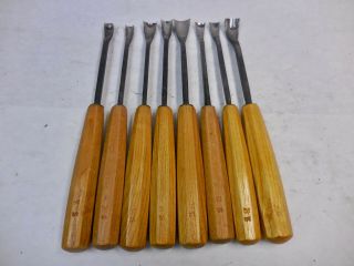 Forty Vintage Wood Carving Tools Professional Grade