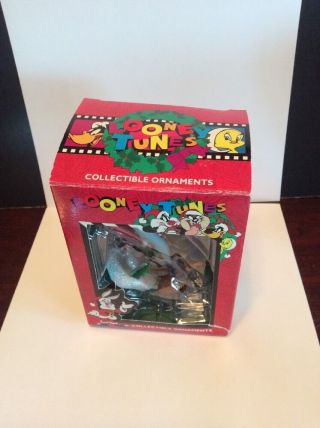 1996 Matrix Looney Tunes The Mail Carrier Roadrunner Ornament 3
