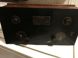 Vintage Western Electric Radio Receiver Model 4 - D