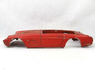 Vintage Tin Litho Japan Bandai Ferrari America For Parts/restoration
