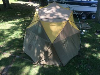 North Face Vintage Ring Oval Intention Tent 1975 Backpacking Mountaineering 2