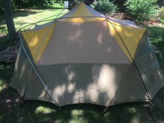 North Face Vintage Ring Oval Intention Tent 1975 Backpacking Mountaineering 3