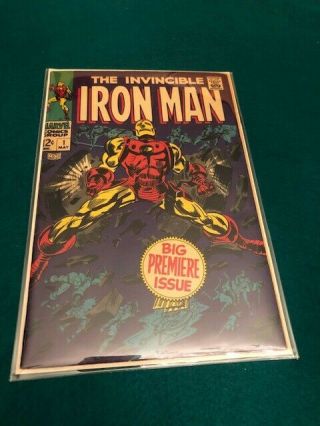 Iron Man 1 (may 1968,  Marvel),  Not Yet Graded