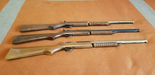Vintage Benjamin Franklin Models 312/317 Pellet Guns Set Of 2