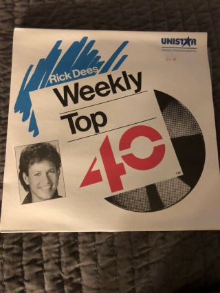 Rick Dees Weekly Top 40 Radio Show 4 Vinyl Lp Show 12/1/90 Ex Simpsons Mariah