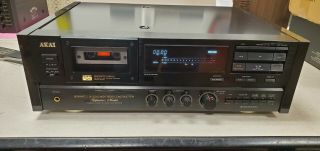 Vintage Akai Gx - 95b Stereo Cassette Deck W/original Box