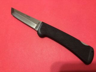 Cold Steel Shinobu.  Tanto Folding Knife & Case.  San Mai III.  Vintage Knives 2