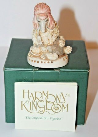 Harmony Kingdom Treasure Jests Tjh05 Beau Brummell W/ Box & Paper