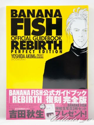 3 - 7 Days | Banana Fish Official Guide Book Rebirth Perfect Edition From Jp