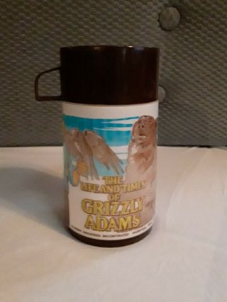 1977 Grizzly Adams Thermos