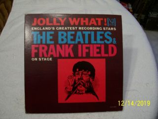 1964 The Beatles And Frank Ifield Jolly What Record Veejay Mono Vjlp 1085