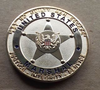 United States Us Marshal District Of Hawaii Challenge Coin Collectible