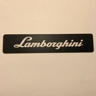 Lamborghini Sign An Official Sign From Lambo Beverly Hills In 2012