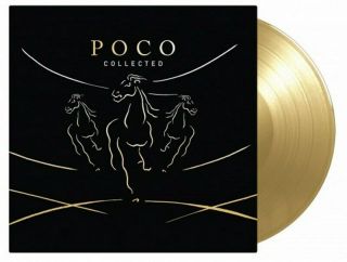 Poco Collected Limited 180gram Gold Colored Double Vinyl Lp,  Numbered,  Gatefold
