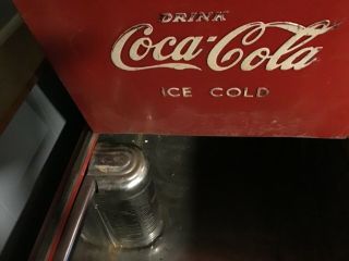 1939 Coca Cola Cooler / Coke Cooler Ice Chest Vintage Advertising 3