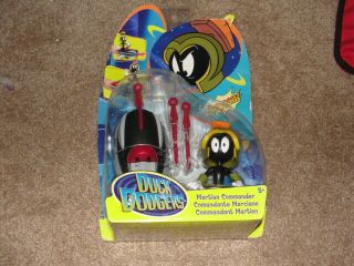 Duck Dodgers Marvin The Martian 4 Inch Figure Mip By Mattel - Rare 2003