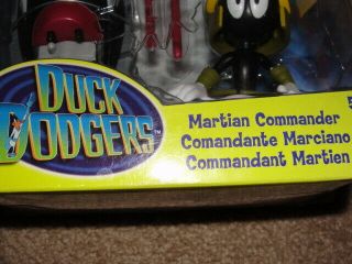 Duck Dodgers MARVIN The MARTIAN 4 inch figure MIP by Mattel - RARE 2003 2