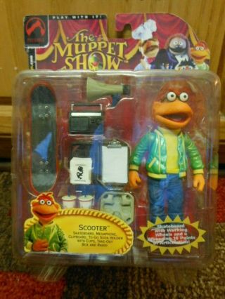 2002 Palisades The Muppet Show 25 Years Figure Skateboard