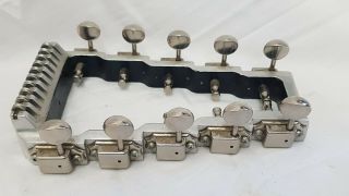 Vintage Emmons D10 Pedal Steel Guitar Parts 10 String Tuner Pan Tuners