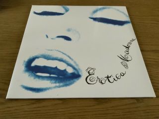 Madonna Erotica Rare 2 X White Vinyl And