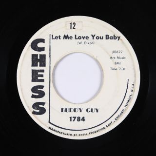 Blues R&b 45 - Buddy Guy - Let Me Love You Baby - Chess - Mp3