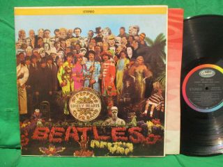 The Beatles Sgt Peppers Lp W/ Insert & Orig I/s