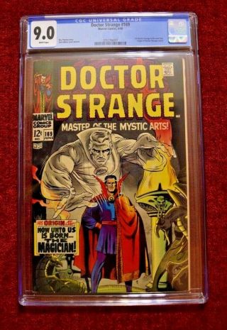 Doctor Strange 169 Cgc 9.  0 1st Dr.  Strange In His Own Title Key Issue