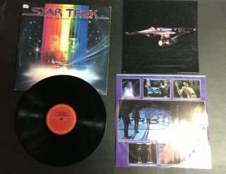 Record Star Trek The Motion Picture Soundtrack 1979 Paramount