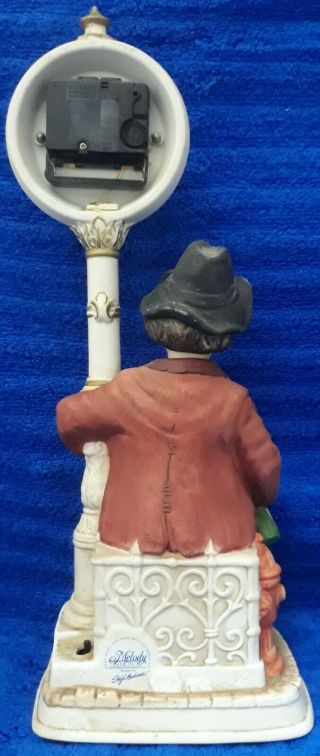Vintage Waco Melody in Motion Whistling Willie Hobo Standing Clown w/Clock 3