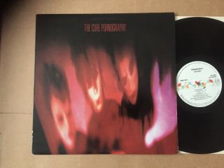 The Cure - Pornography Vinyl 1982 Canada A&m Lp
