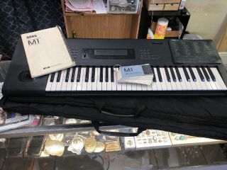 Vintage Korg M1 Music Workstation Keyboard Synthesizer Fully Functional Japan