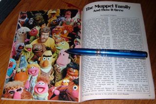 1970 Tv Article Jim Henson Muppet Family Big Bird Kermit The Frog Marionettes