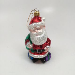 Santa Claus Glass Christmas Ornament From Rudolph And The Island Of Misfit Toys