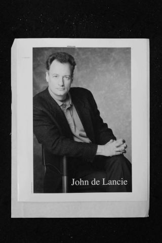 John De Lancie - 8x10 Headshot Photo W/ Resume - Star Trek - Tng