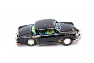 Vintage Marusan San Japan Studebaker Tin Friction Toy Car Black 3