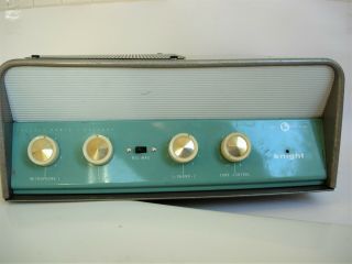 Vintage Knight Kn - 3032 Integrated Tube Mixer / Amplifier / 6l6 / 12ax7: