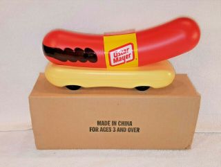 Oscar Meyer Wienermobile Hot Dog Car Plastic Bank Vintage Advertising