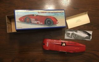 Schylling Collector Series Sunbeam 1000 Land Speed Record Car Tin Wind Up