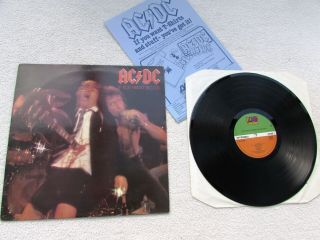 Ac/dc Lp If You Want Blood You 