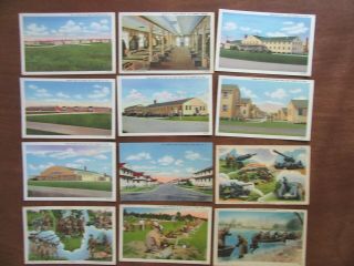 13 Post Cards World War Ii Wwii Most Camp Campbell Ky