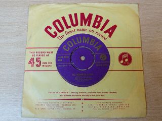 Norman Wisdom With Eric Jupp/the Wisdom Of A Fool/1957 Columbia 7 " Single