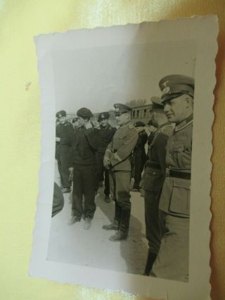 Wwii German Photo Soldiers & Panzer Troopers Berets 4x2.  5 Size