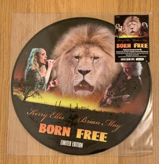 Queen : Brian May & Kerry Ellis / Born - 12” Maxi Picture Disc Ltd Ed