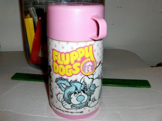 Fluppy Dogs`aladdin Plastic Lunch Box - Thermos.  With Sippy Top - : - To Us